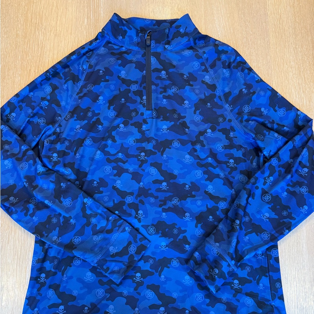 Men’s G/Fore skull quarter zip